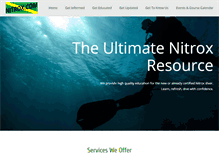 Tablet Screenshot of nitrox.com